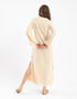 Reversible long jellabiya with long sleeves